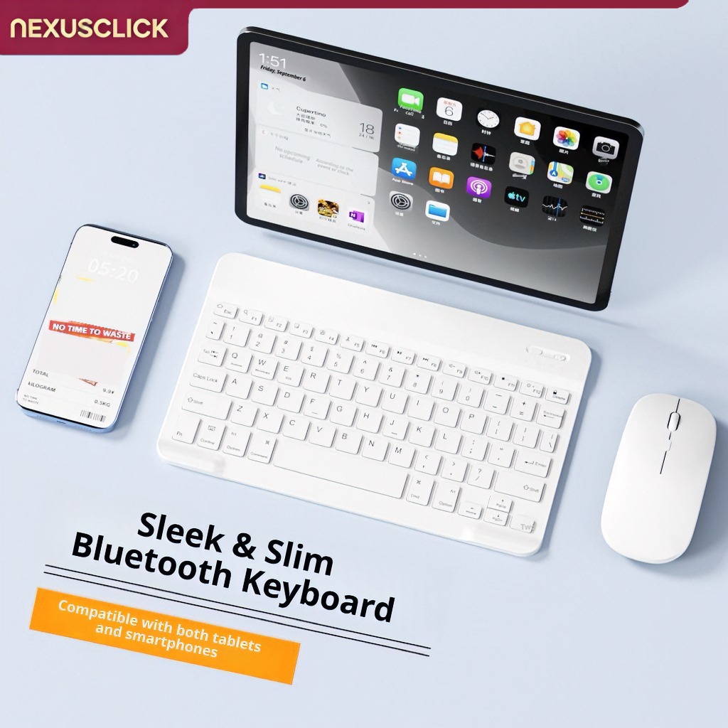 Gaming Accessories Uk - Tastiera e mouse Bluetooth NexusClick per