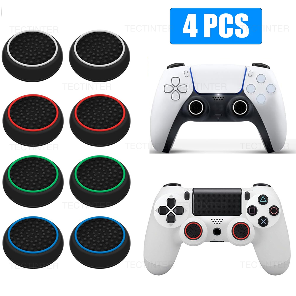 Gaming Accessories For Xbox Series X - 4 Pezzi Copri-Stick Analogici in Silicone