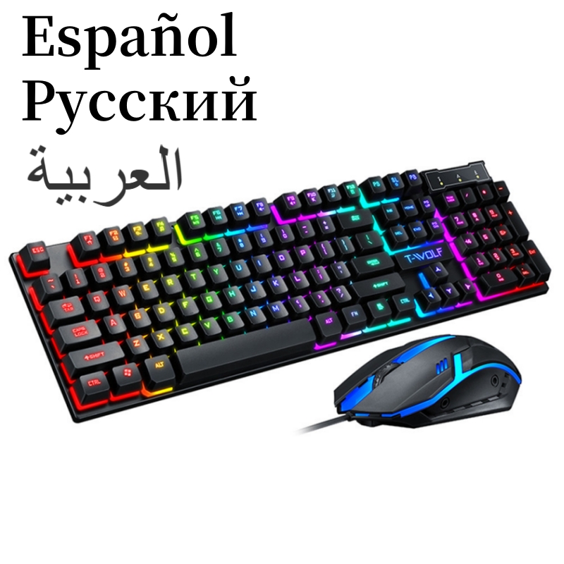 Gaming Accessories Uk - Tastiera spagnola con layout spagnolo Tastiera