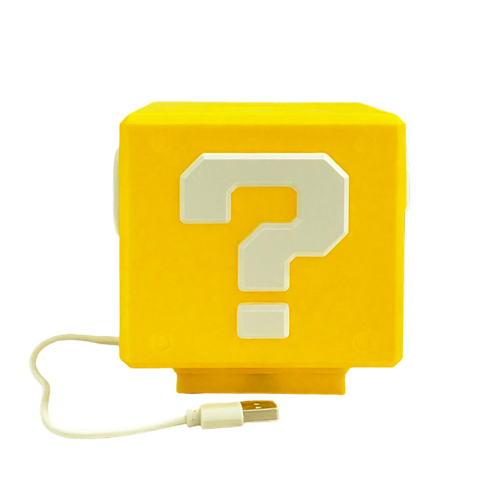 Gaming Accessories Bedroom - Lampada a Forma di Blocco con