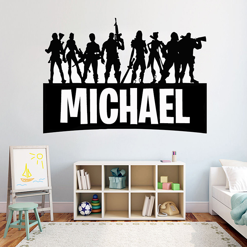 Gaming Accessories Bedroom - Gioco Gamer Nome Personalizzato Decorazione della