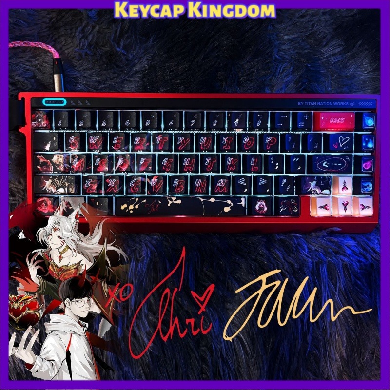 Gaming Accessories To Gift - Faker Hall of Fame Keycaps a