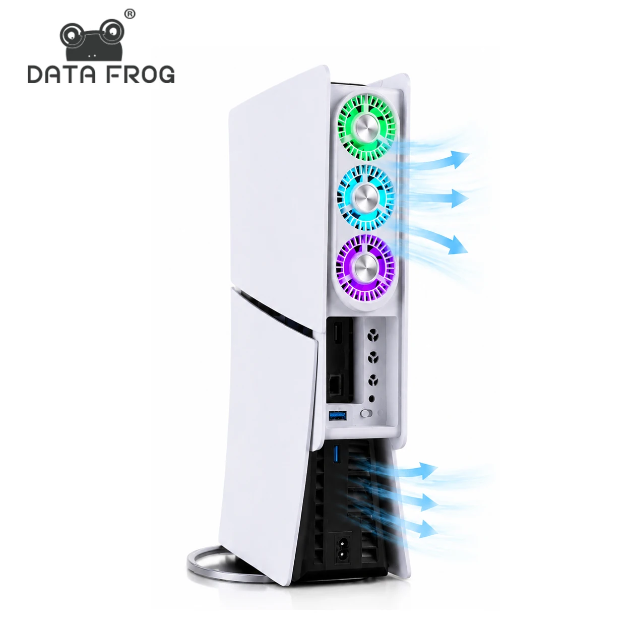 Essential Gaming Accessories - DATA FROG RGB Cooler Compatibile con