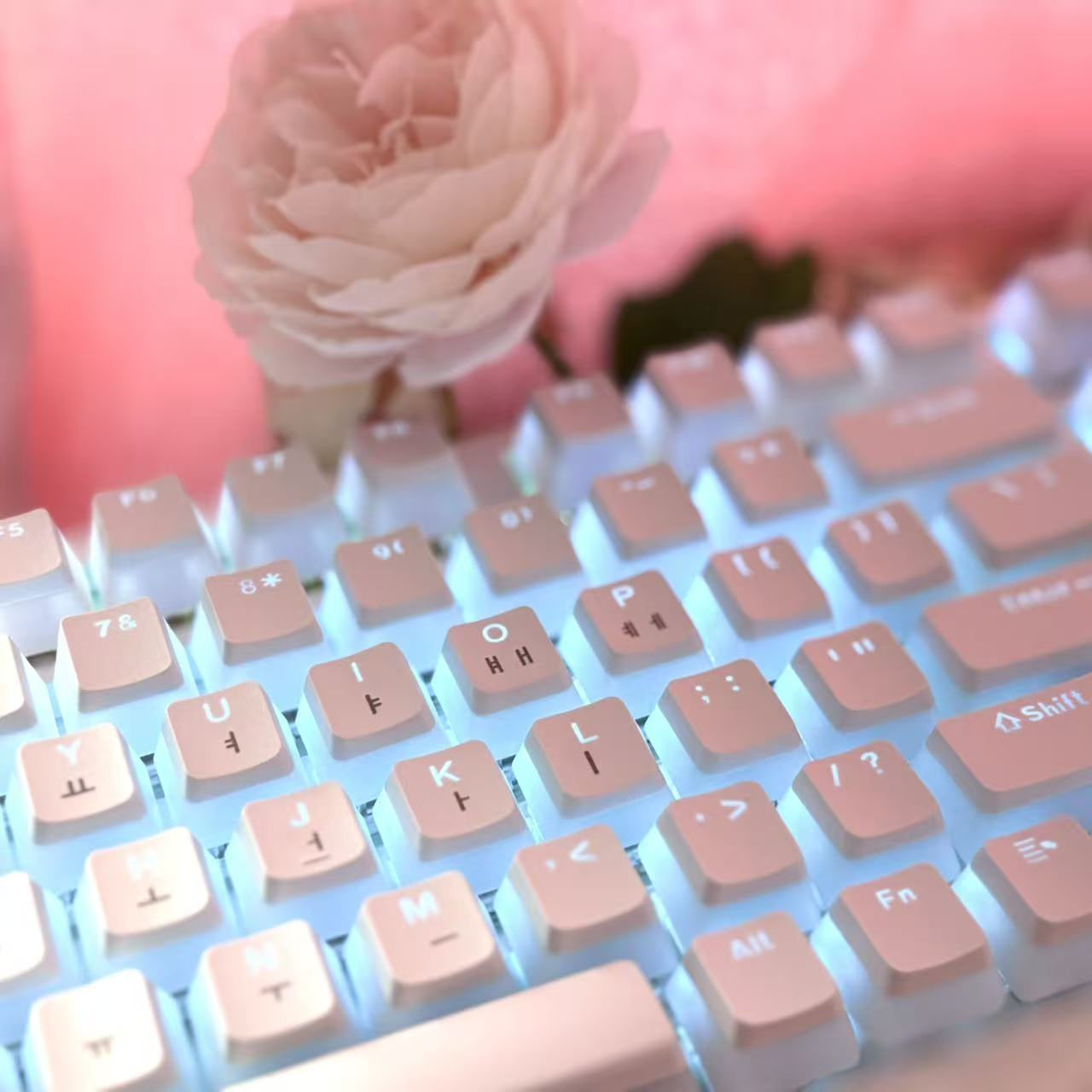 Hangul Keycap Layout coreano K - Gaming Set Accessories recensione e prezzo