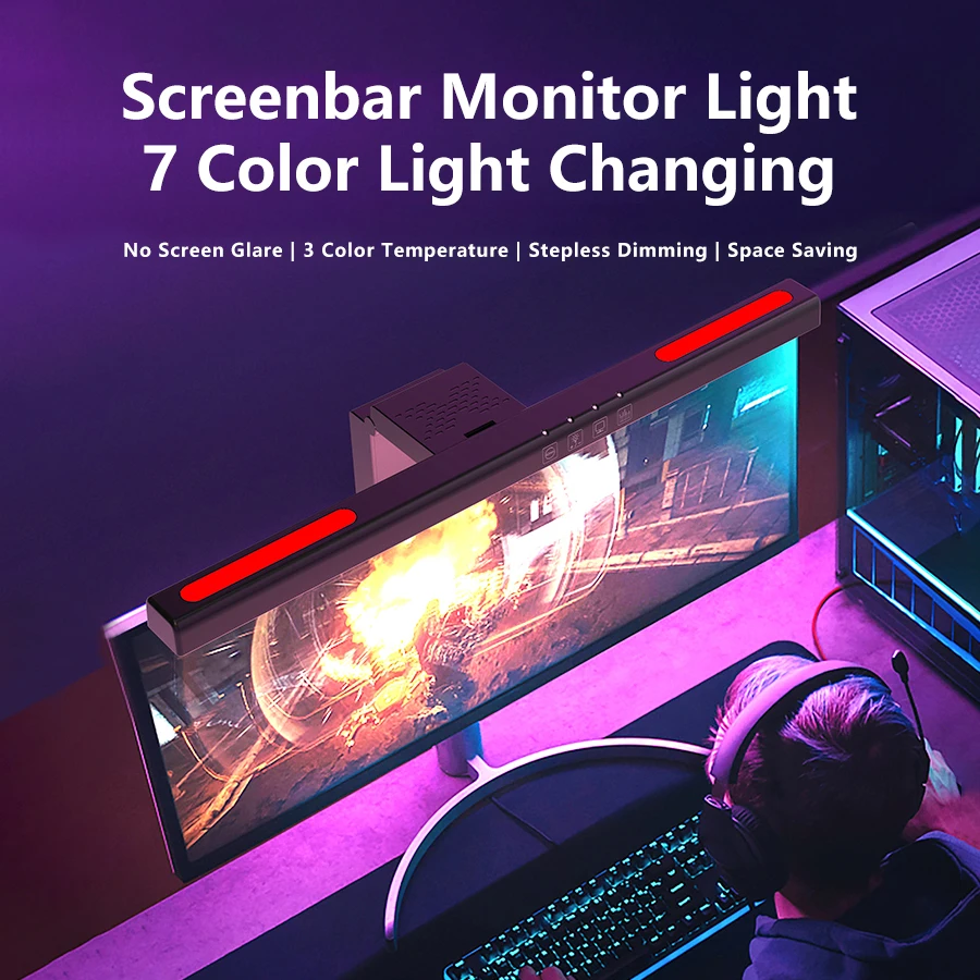 Schermo USB con regolazione co - Gaming Accessories Bedroom recensione e prezzo