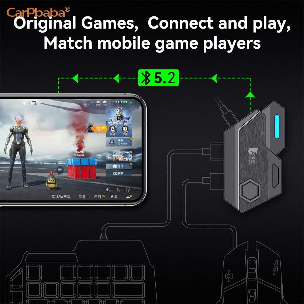 Convertitore Mouse e Tastiera  - Gaming Accessories For Android recensione e prezzo