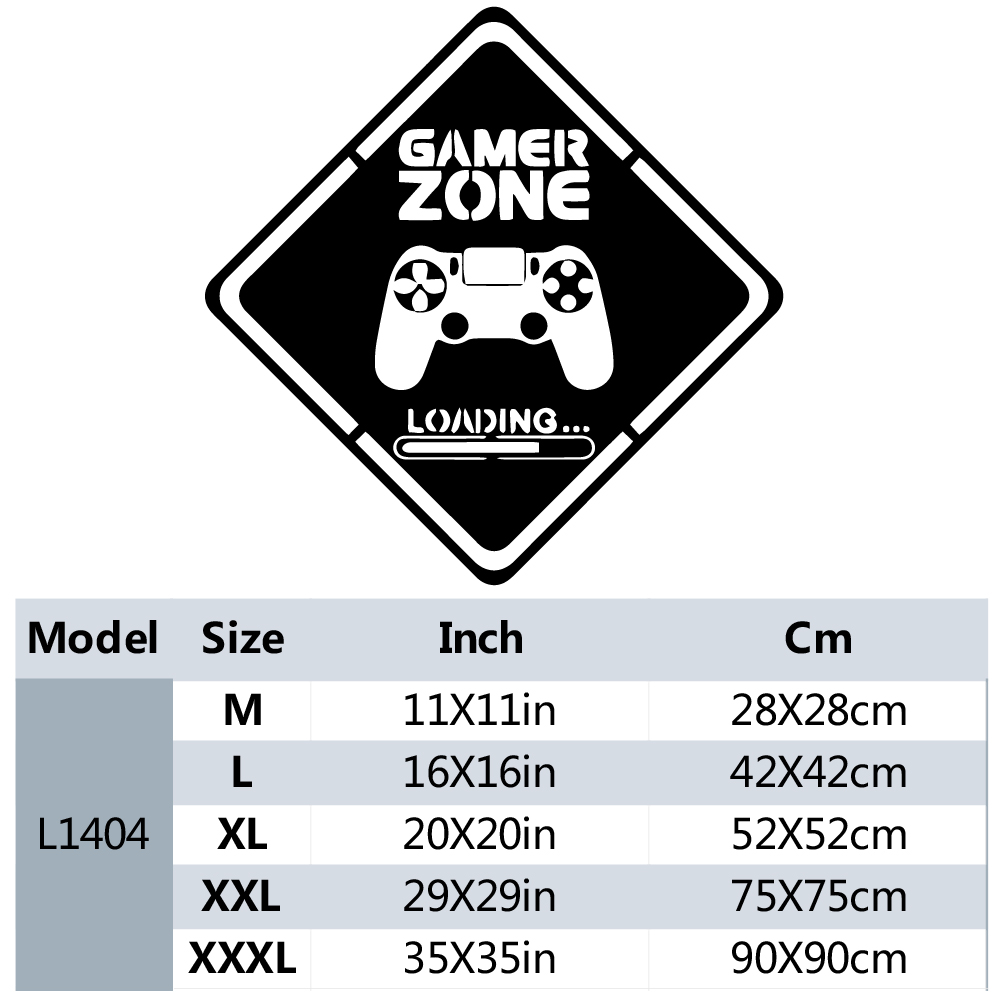 1 adesivo in vinile da parete  - Gaming Accessories Bedroom recensione e prezzo