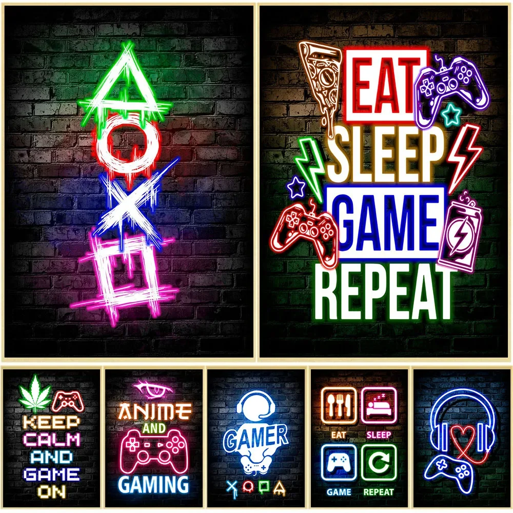 Poster e Quadri su Tela con Sc - Gaming Accessories Bedroom recensione e prezzo